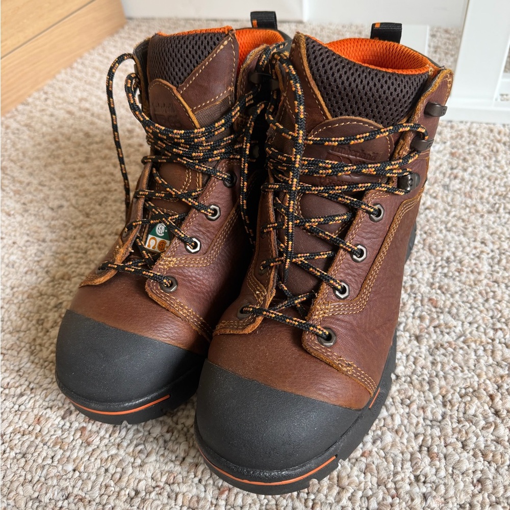 Timberland PRO Endurance EV 6″ Waterproof Steel Toe Work Boots – Like New 9M